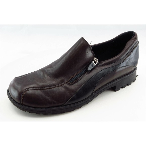 Munro Size 6.5 M Brown Round Toe‎ Flats Leather Women - Picture 1 of 8